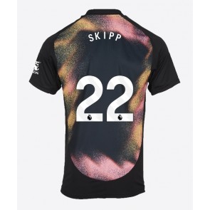 Leicester City Oliver Skipp #22 Replika Udebanetrøje 2024-25 Kortærmet